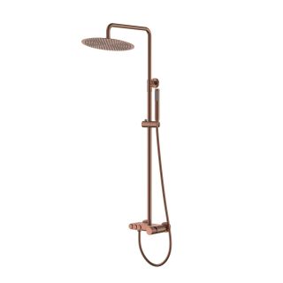 Душевая стойка Boheme Stick Spirale 128-BRB.4 брашированная бронза